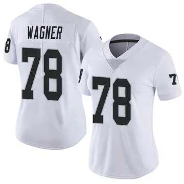 Women's Nike Las Vegas Raiders Dalton Wagner White Vapor Untouchable Jersey - Limited