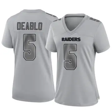 Nike Divine Deablo Las Vegas Raiders Men's Limited White Color Rush Jersey