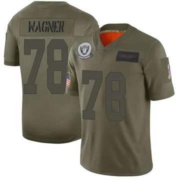 Youth Nike Las Vegas Raiders Dalton Wagner Camo 2019 Salute to Service Jersey - Limited