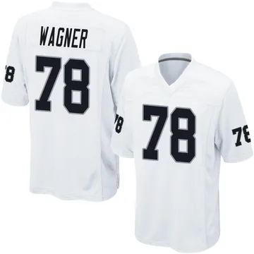 Youth Nike Las Vegas Raiders Dalton Wagner White Jersey - Game