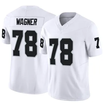 Youth Nike Las Vegas Raiders Dalton Wagner White Vapor F.U.S.E. Jersey - Limited