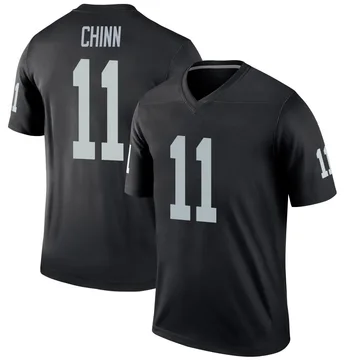 Youth Nike Las Vegas Raiders Jeremy Chinn Black Jersey - Legend