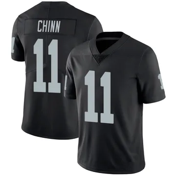 Youth Nike Las Vegas Raiders Jeremy Chinn Black Team Color Vapor Untouchable Jersey - Limited
