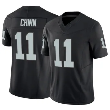 Youth Nike Las Vegas Raiders Jeremy Chinn Black Vapor F.U.S.E. Jersey - Limited