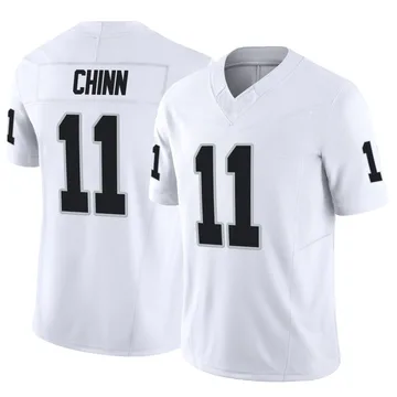 Youth Nike Las Vegas Raiders Jeremy Chinn White Vapor F.U.S.E. Jersey - Limited