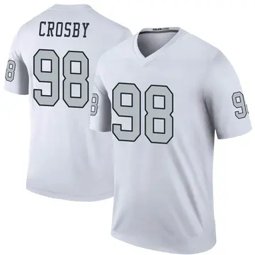 Unsigned Maxx Crosby Jersey #98 Las Vegas Custom Stitched Black