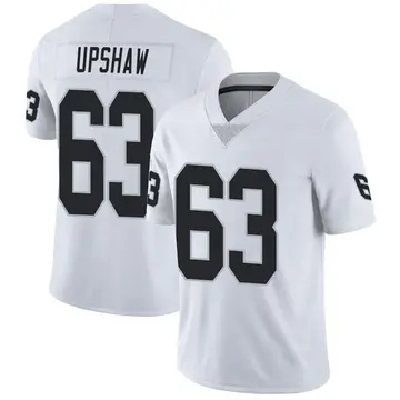 Wilson Gene Upshaw Las Vegas Raiders Youth Black Backer Long Sleeve T-Shirt  